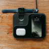 Station de recharge rapide sans fil 3en1 Noir - MOOVY - AR01230