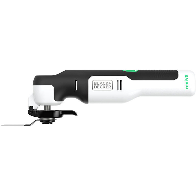 Outil oscillant multifonction sans fil Reviva 12V Blanc/Noir