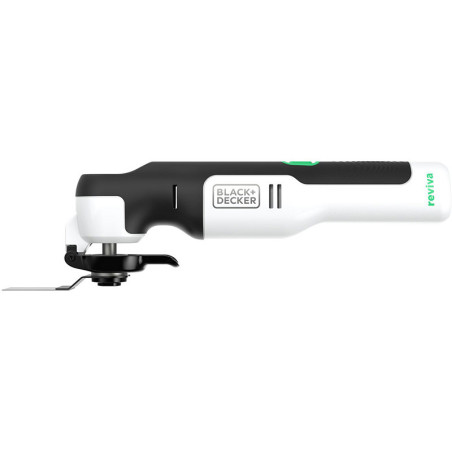 Outil oscillant multifonction sans fil Reviva 12V Blanc/Noir