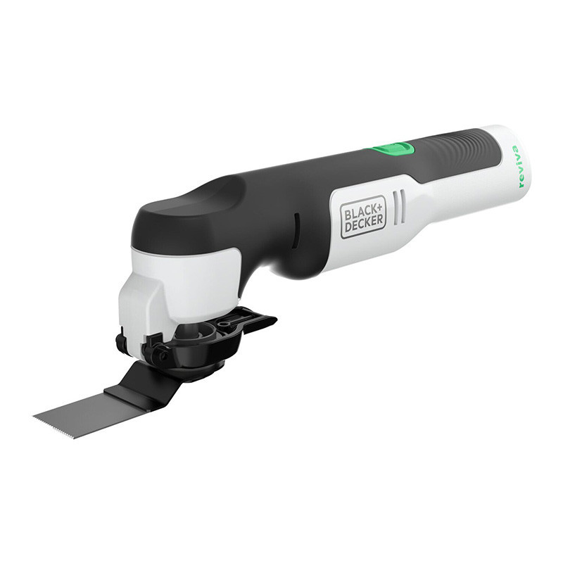 Outil oscillant multifonction sans fil Reviva 12V Blanc/Noir