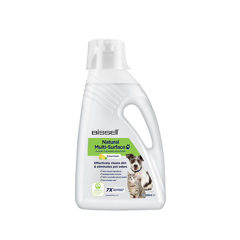 Solution Nettoyante Naturelle Multi-Surfaces Pet 2L - BISSELL - 31221