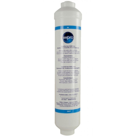 Filtre à eau externe pour frigo Americain USC100 WSF100 - WPRO - CONSERV3008