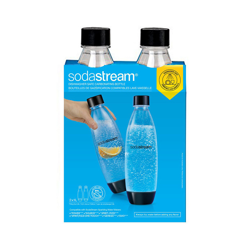 Pack de 2 bouteilles 1L - SODASTREAM - 3000241