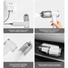 Aspirateur à main sans fil pliable Blanc - VORTEX - CRC90