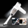 Aspirateur à main sans fil pliable Blanc - VORTEX - CRC90