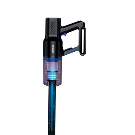 Aspirateur balai 2en1 filaire 400W Noir - VORTEX - F10BLACK