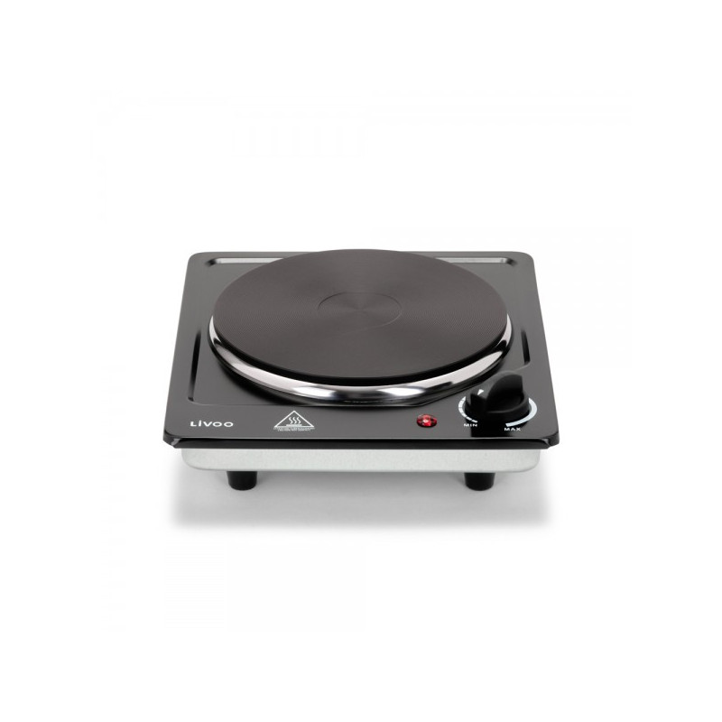 Plaque de cuisson électrique encastrable 1500W Noir - LIVOO - DOC167N