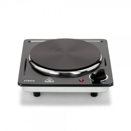 Plaque de cuisson électrique encastrable 1500W Noir - LIVOO - DOC167N
