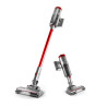 Aspirateur balai sans fil Cyclonique 2en1 130W Rouge - VORTEX - F13