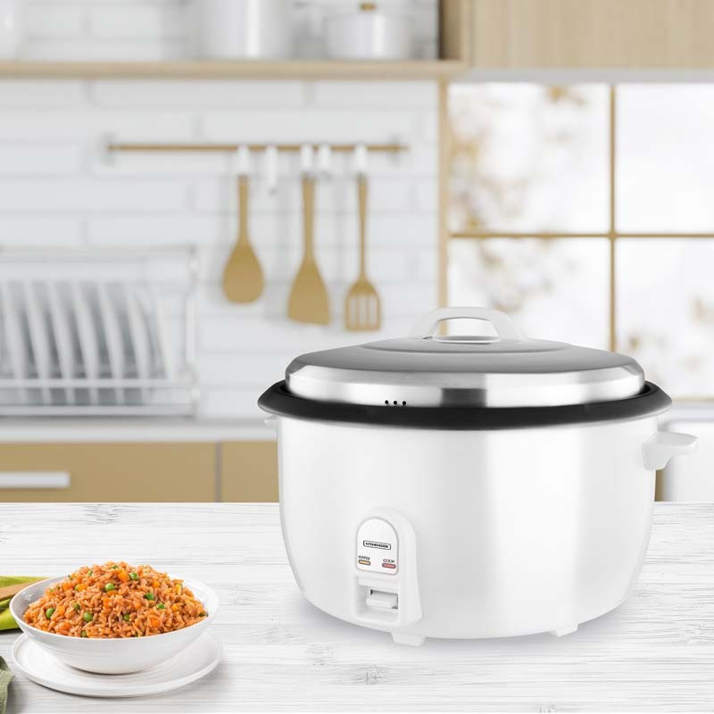 Cuiseur à Riz 10L Blanc - KITCHENCOOK - HONGKONG3XL