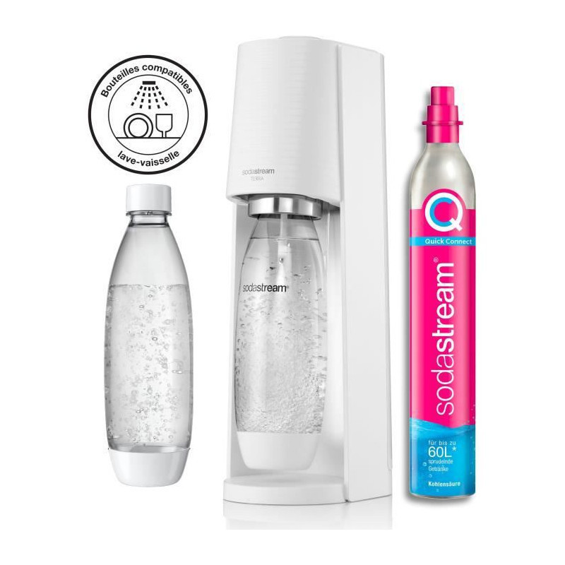 Machine à soda Art Pack Lave-Vaisselle Terra Blanche - SODASTREAM - TERRABILV