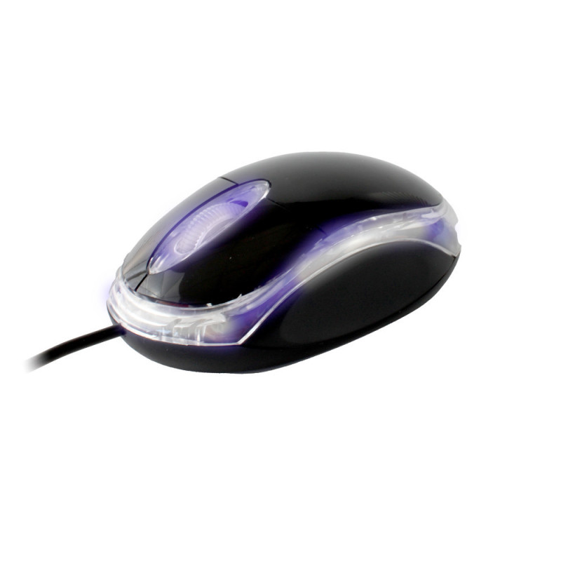 Souris optique USB 3 Boutons Noir - APM - 100118