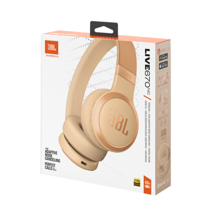 Casque audio arceau Live 670NC Rose - JBL - JBLLIVE670NCSAT