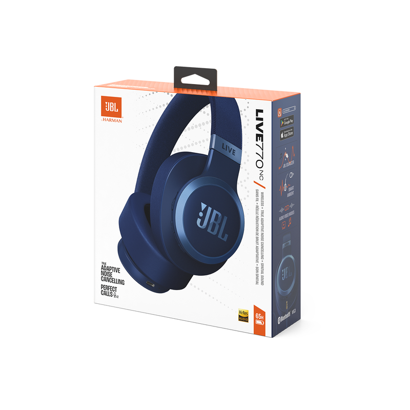 Casque audio arceau Live 770NC Bleu - JBL - JBLLIVE770NCBLU