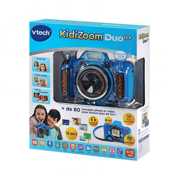 Appareil photo enfant Vtech Kidizoom Duo FX Bleu - Appareil photo