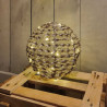 MICRO BOULE DORE 20CM