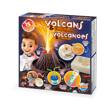 Volcans et dinosaures BUKI - Dès 8 ans