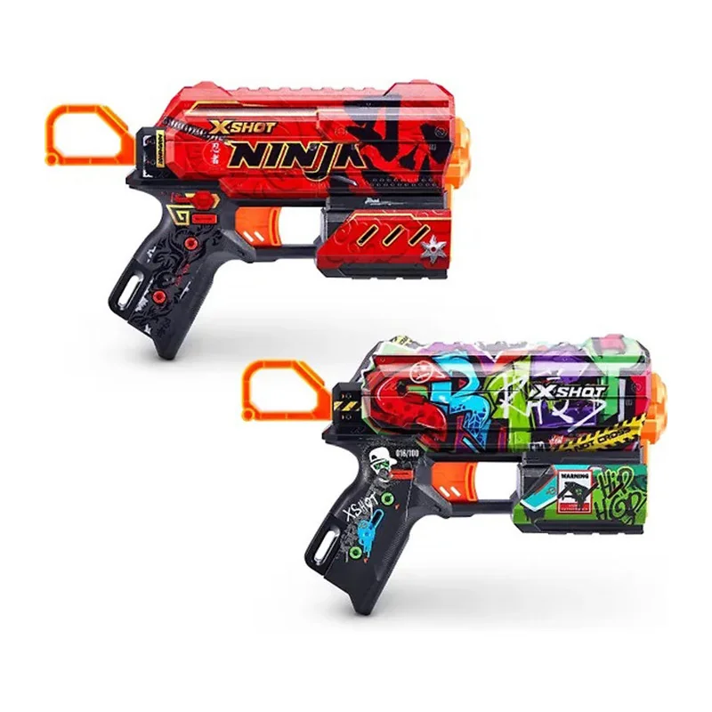 Pistolet à Fléchettes XSHOT Dino Attack Dino Extinct - 24 Fléchettes, 4 Oeufs Et Épée