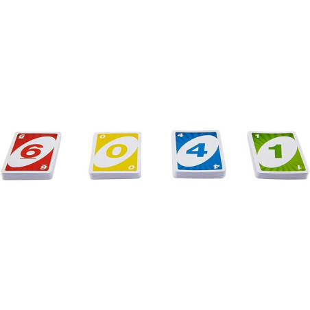 Jeu de cartes Uno classique MATTEL GAMES - Dès 7 ans