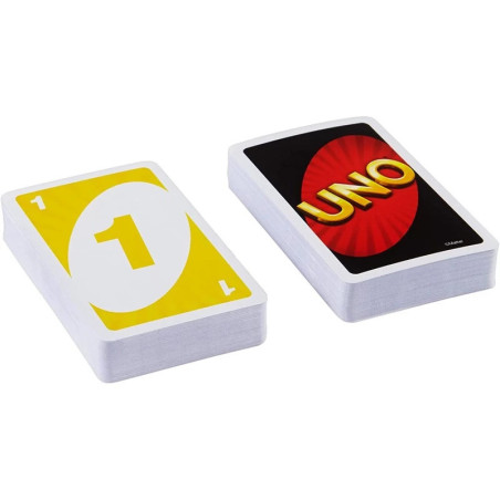 Jeu de cartes Uno classique MATTEL GAMES - Dès 7 ans