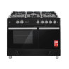 Cuisinière à gaz 5 foyers + fours - DEROSSO - DR-9060EW1-B