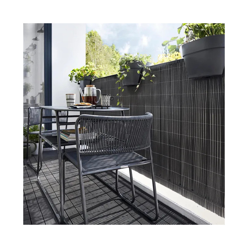 Table de jardin - Duo - NATERIAL - Gris anthracite - 2 personnes