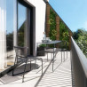 Table de jardin - Duo - NATERIAL - Gris anthracite - 2 personnes