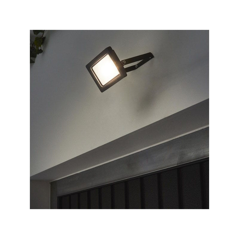 Projecteur LED à fixer 10W 1350 lm anthracite