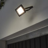 Projecteur LED à fixer 10W 1350 lm anthracite