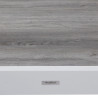 Table de jardin extensible - Piazza - HESPERIDE - Gris clair - 10 personnes