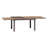 Table de jardin extensible Piazza 10 places houblon/tonka
