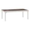 Table de jardin extensible - Piazza - HESPERIDE - Blanc - 12 personnes