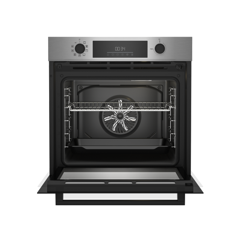 Four encastrable pyrolyse 72L Inox/Noir - BEKO - BBIM11300XFP