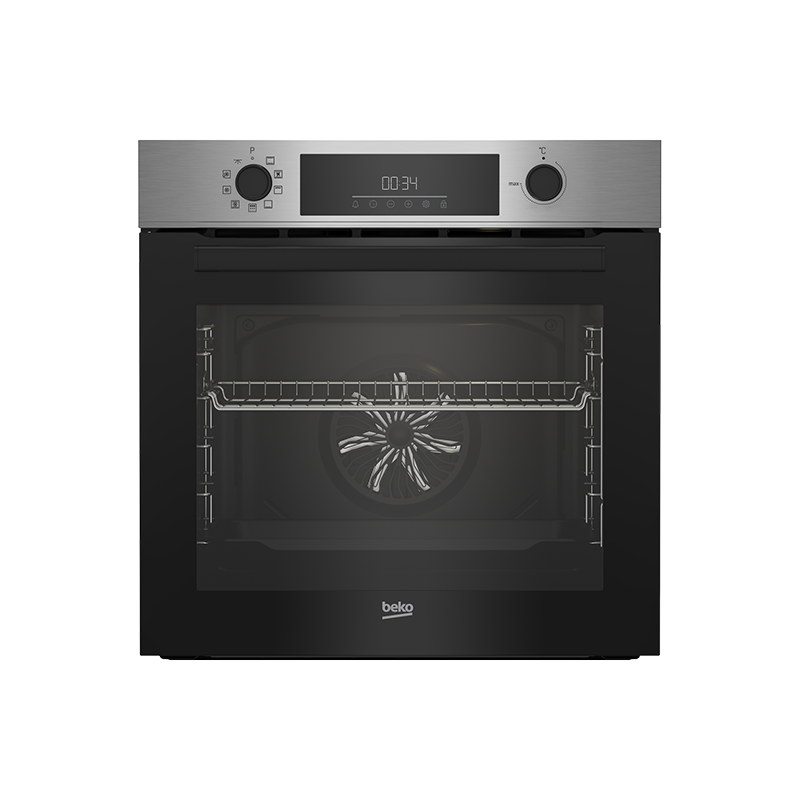 Four encastrable pyrolyse 72L Inox/Noir - BEKO - BBIM11300XFP