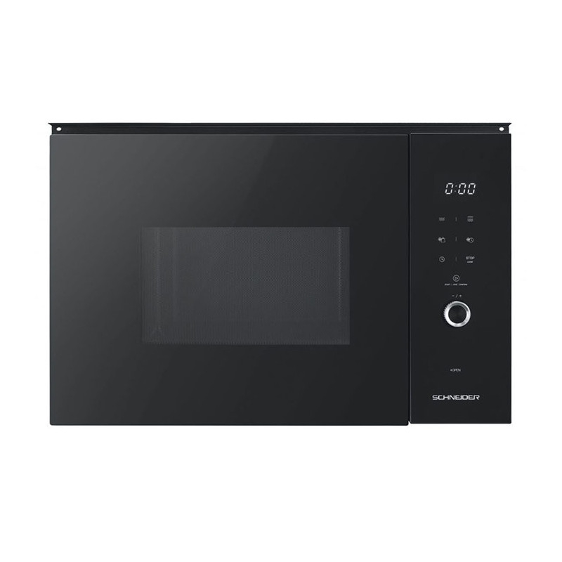 Micro-ondes combiné intégrable 25L Noir - SCHNEIDER - SCMG138BK