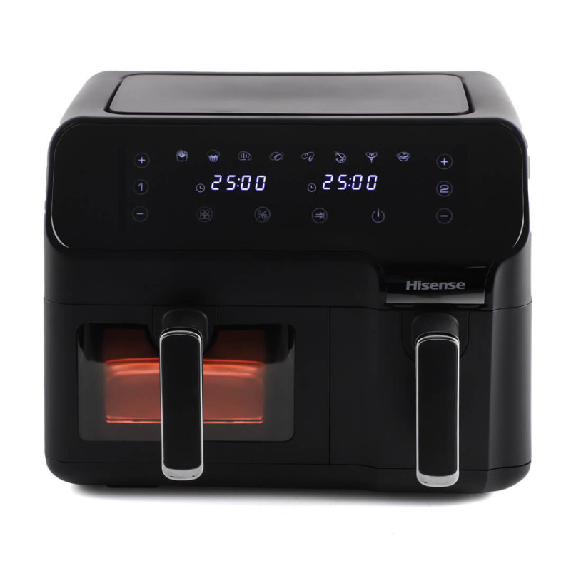 Friteuse sans huile à air chaud 2700W 8,8L Noir - HISENSE - H09AFBK2S5