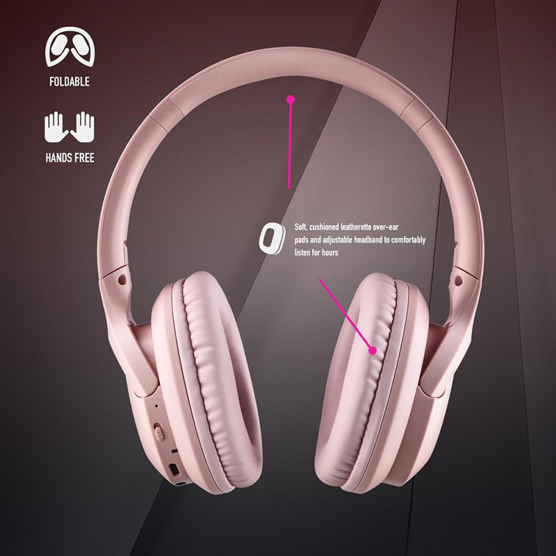 Casque audio sans fil Bluetooth Artica Greed Rose - NGS - 69569000003