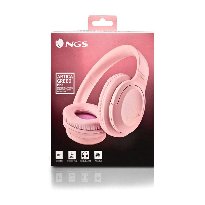 Casque audio sans fil Bluetooth Artica Greed Rose - NGS - 69569000003