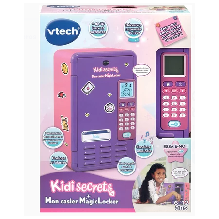 Kidisecrets Mon caser Magiclocker rose - VTECH - Dès 6 ans