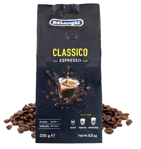 Sachet de café en grain Classique Expresso 250g - DELONGHI - SC600CLAS 