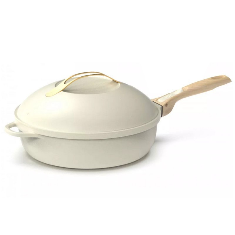 La fabuleuse poêle 8en1 28cm Meringue - COOKUT
