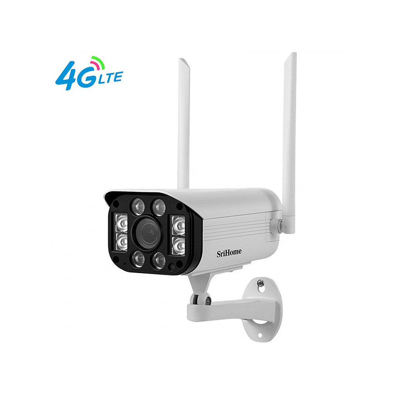 Caméra de sécurité LTE 3MP Blanc - SRIHOME - SRI_SH031E-3MP