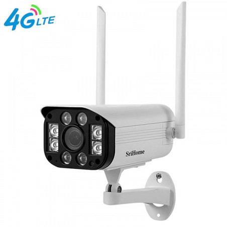Caméra de sécurité LTE 3MP Blanc - SRIHOME - SRI_SH031E-3MP