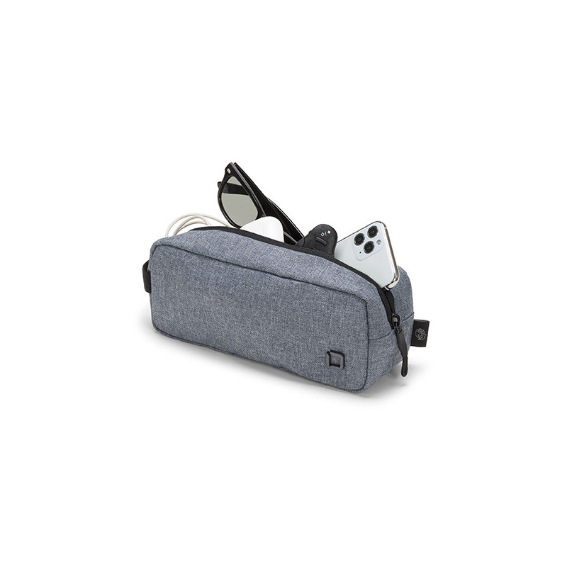 Pochette accessoires Eco Motion Bleu Denim - DICOTA - HOU_DIC_D31881RPET