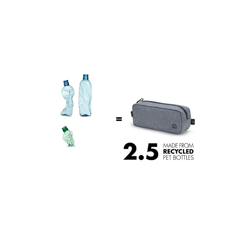 Pochette accessoires Eco Motion Bleu Denim - DICOTA - HOU_DIC_D31881RPET