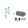 Pochette accessoires Eco Motion Bleu Denim - DICOTA - HOU_DIC_D31881RPET