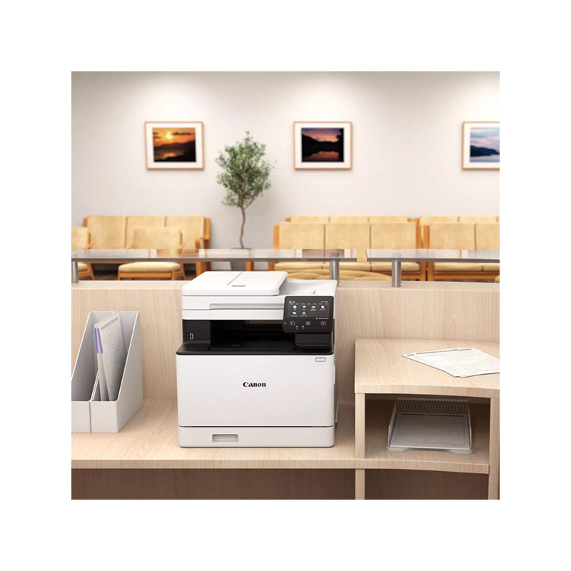 Imprimante multifonction laser couleur 4en1 i-SENSYS MF754Cdw Blanc/Noir - CANON - IMP_CA_MF754CDW