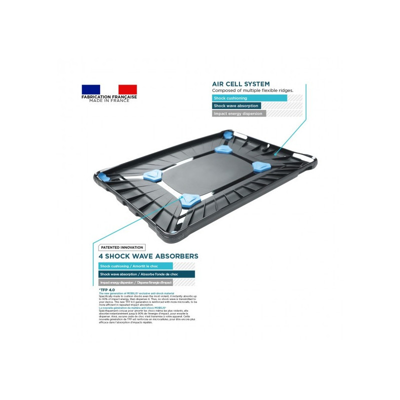 Coque de protection pour Galaxy Tab A7 Noir - MOBILIS - HOU_MOBILIS_067001