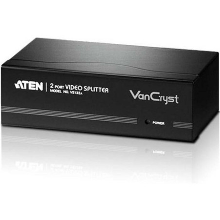 Répartiteur video 2 ports VanCryst 2xVGA Noir - ATEN - SWITCH_ATEN_VS132A