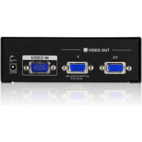 Répartiteur video 2 ports VanCryst 2xVGA Noir - ATEN - SWITCH_ATEN_VS132A